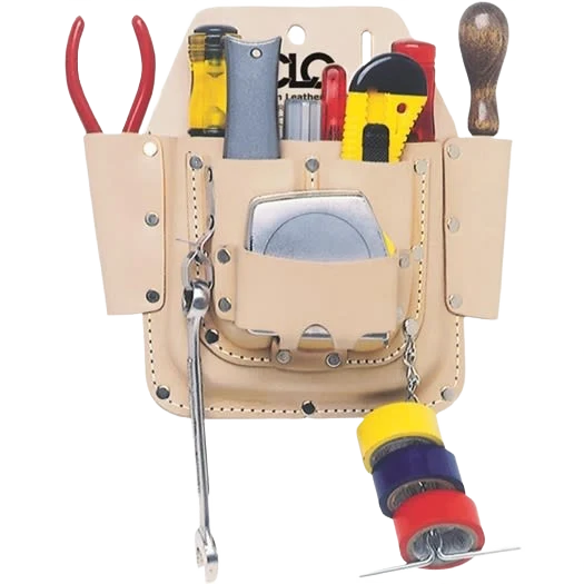 Lightweight CLC Work Gear 6-Pocket Electrical and Maintenance Tool Pouch High-End