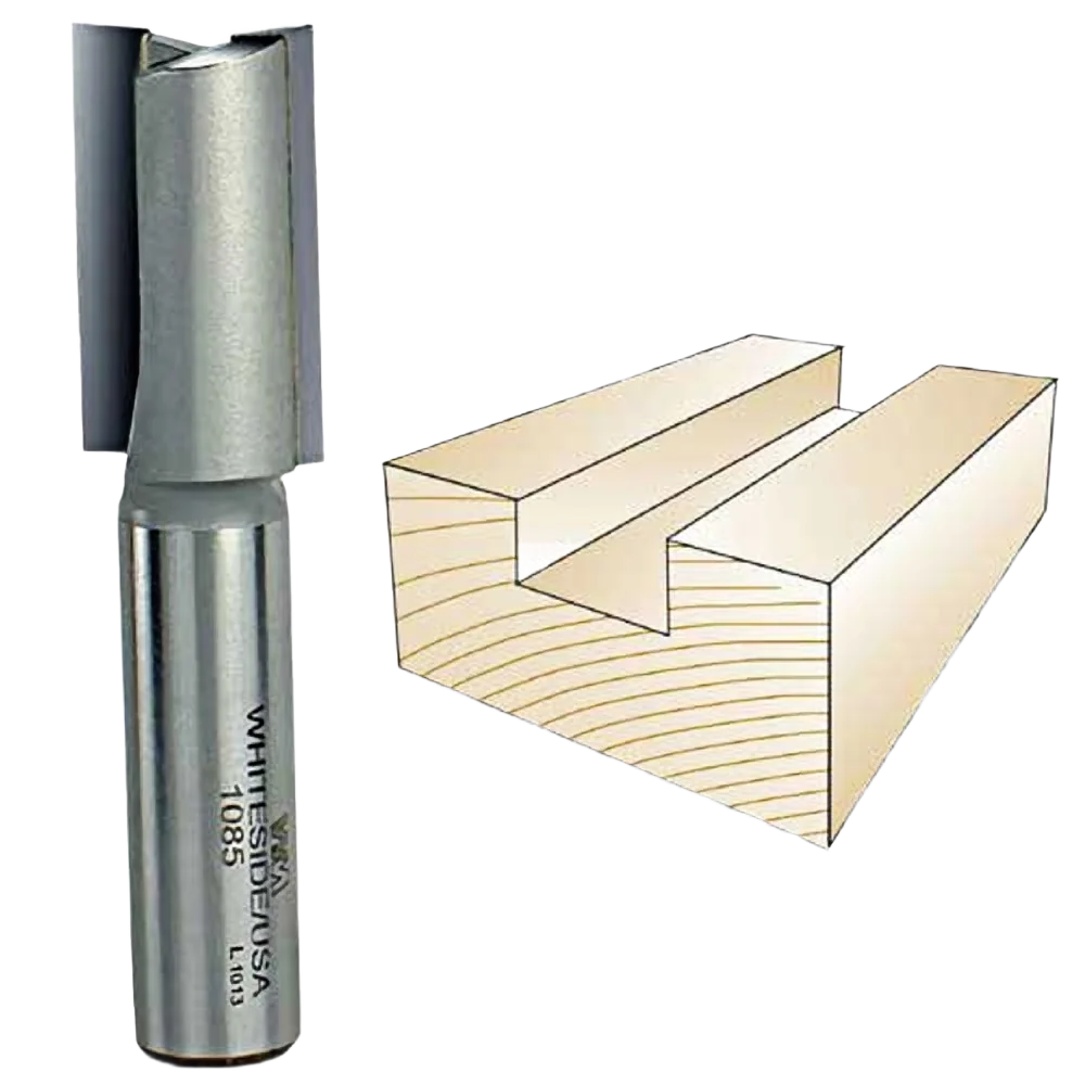 Authentic Whiteside Straight Bit 1 2 in. SH x 3 4 in. CD x 1-1 4 in. CL Innovative