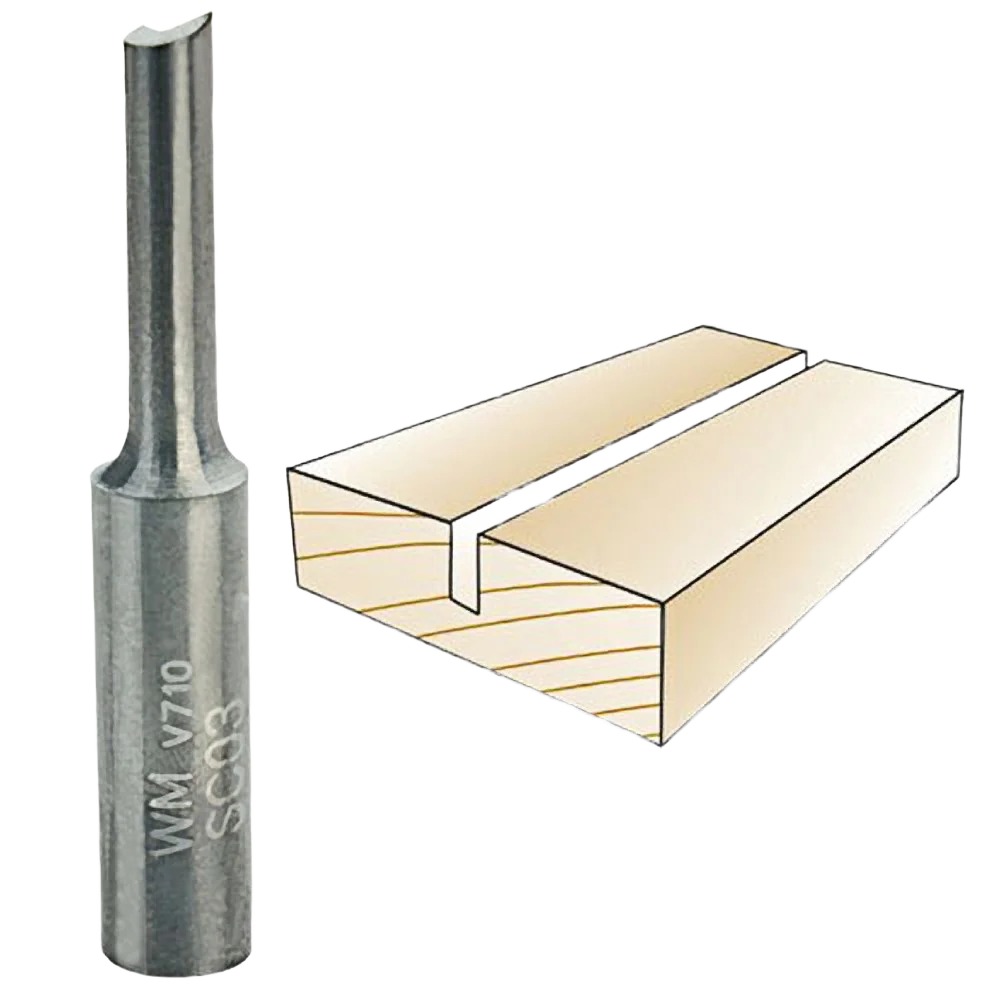 High-Grade Whiteside Straight Inlay Bit 1 4 in. SH x 5 32 in. CD x 5 8 in. CL Selected