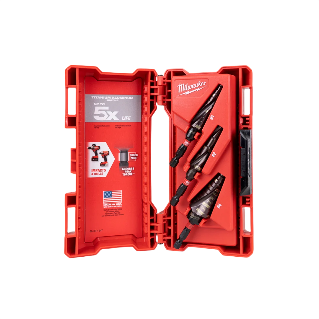 Minimalist Milwaukee SHOCKWAVE™ Impact Duty™ Electrical Kit 3PC Classic