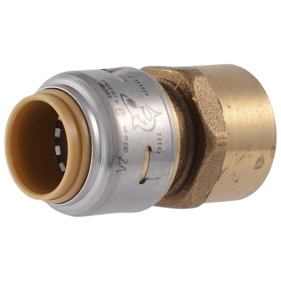 Detailed SharkBite Max 1 2 x 1 2 Push-to-Connect Female Adapter Comfortable