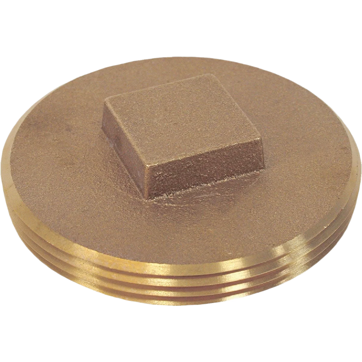 First-Class Jones Stephens 4 In. IPS Brass Drain Plug Innovative