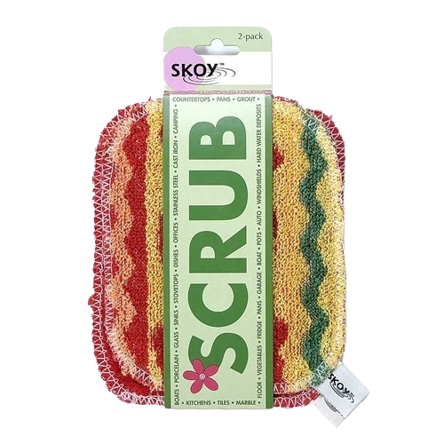 Recyclable Skoy Scrub Set of 2 Fine