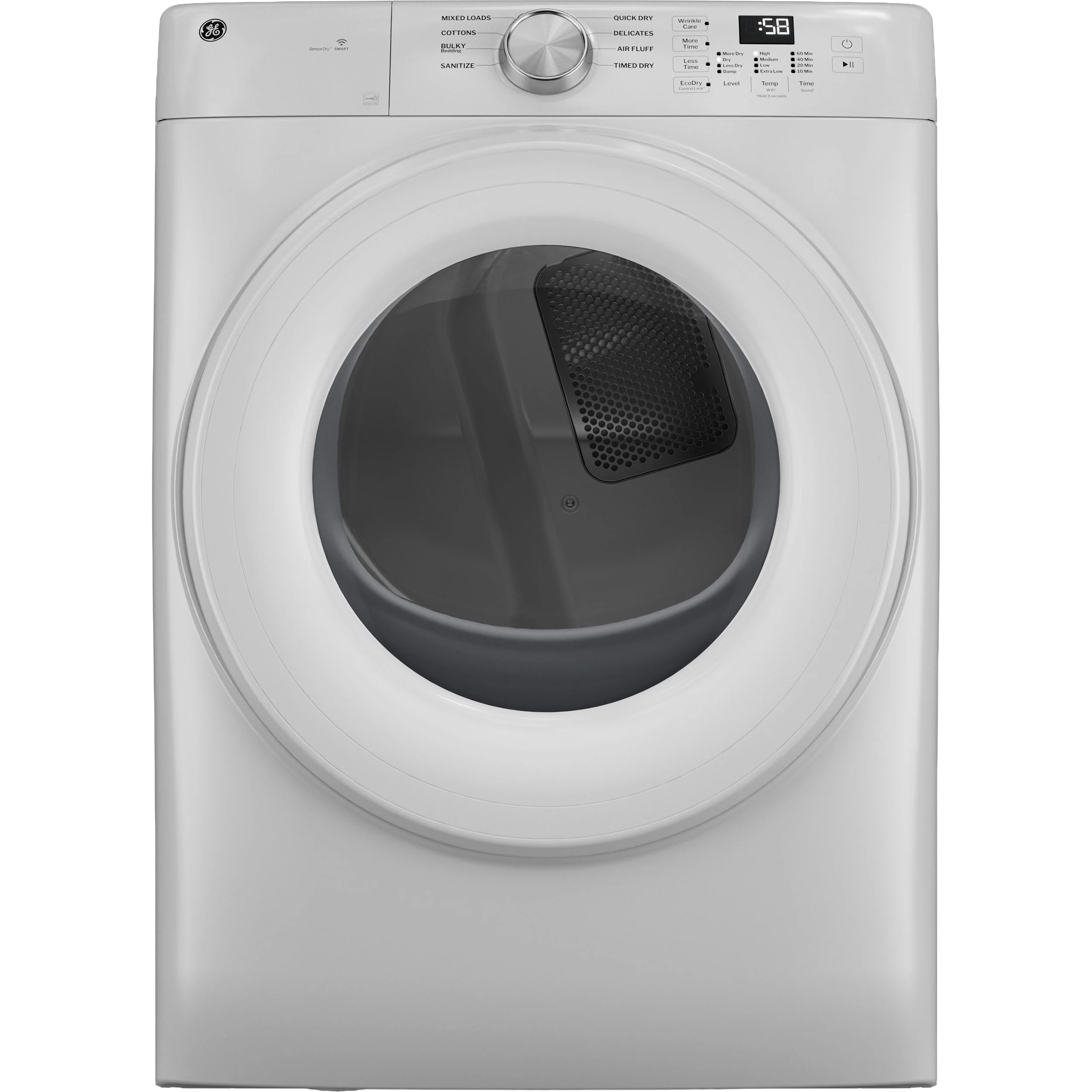 Fashionable GE® ENERGY STAR® 7.8 cu. ft. Capacity Smart Front Load Gas Dryer Eco-Friendly