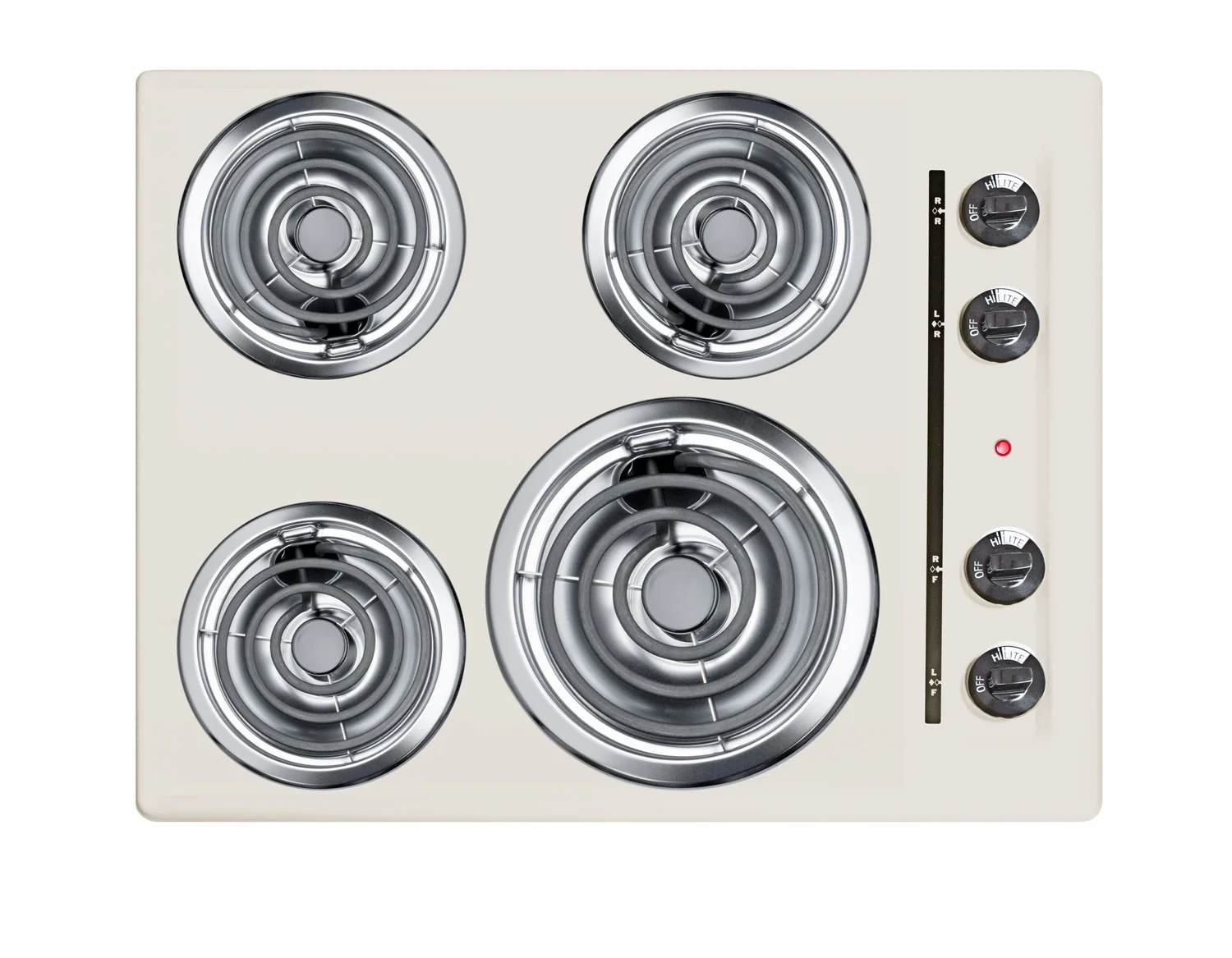 Top-Quality 24 Wide 4-Burner Coil Cooktop Responsible