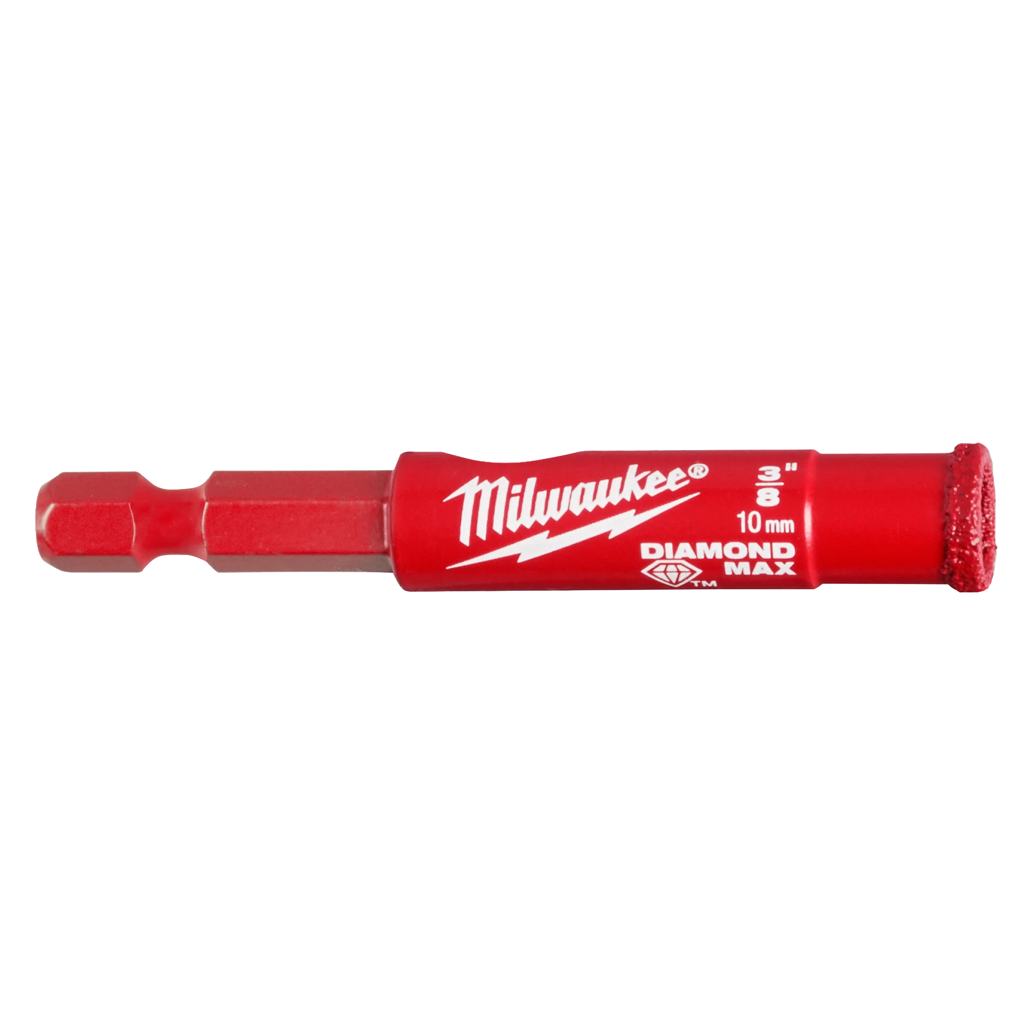 Pure Milwaukee 3 8 DIAMOND MAX™ Hole Saw Bit Minimalist