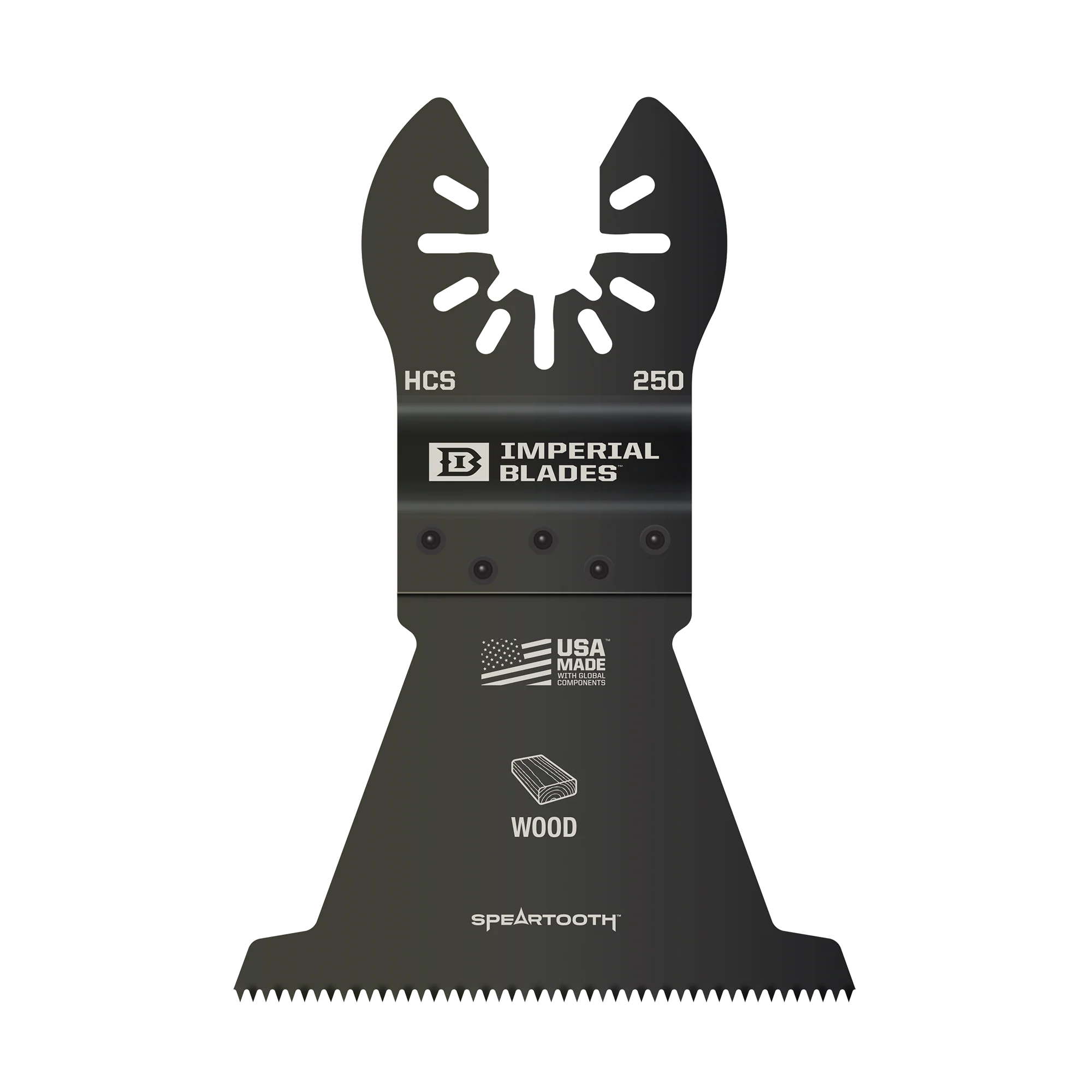 Modern Milwaukee IMPERIAL BLADES™ ONE-FIT™ 2-1 2 SPEARTOOTH™ Fast Cut Wood Blade 1PK Certified