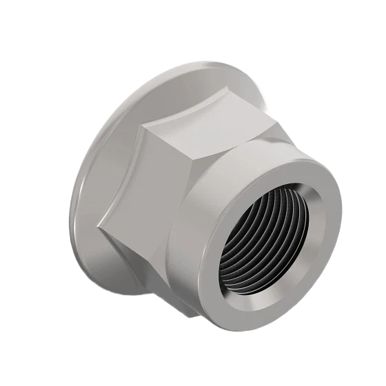 Practical John Deere 14M7396 M8 Hexagonal Flange Lock Nut 10-Pack Organic