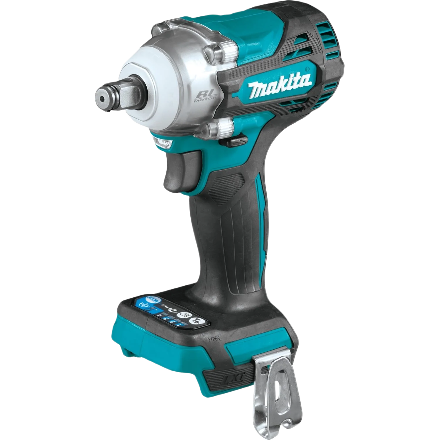 Enhanced Makita 18V LXT Cordless 4-Speed 1 2 in. Square Drive Impact Wrench Smooth