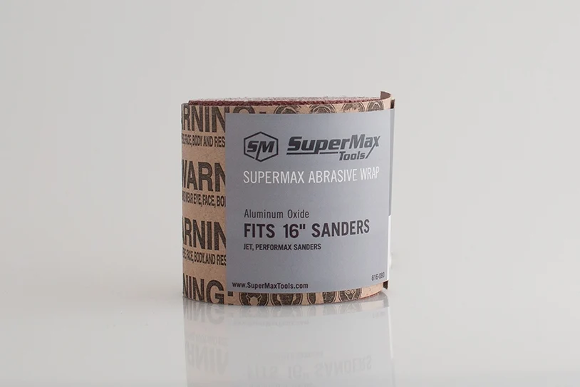 Exceptional SUMAX 180-Grit Sandpaper for 16 in. Drum Sanders Healthy