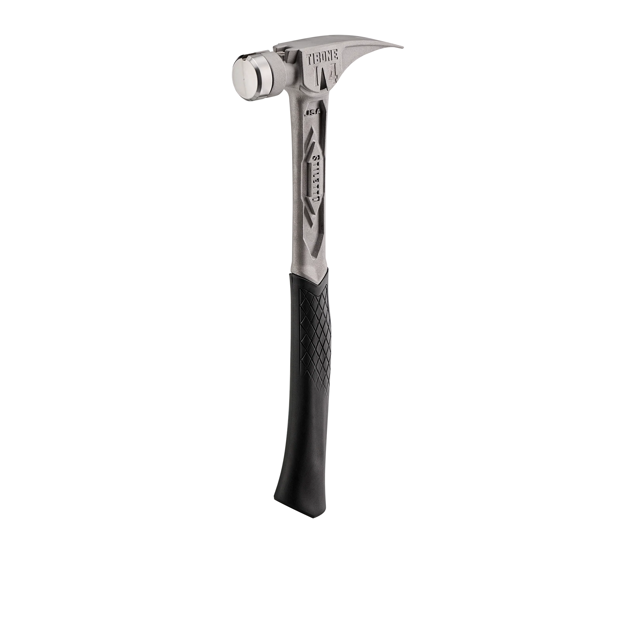 Next-Generation Milwaukee STILETTO® TIBONE™ 14oz Smooth Curved Titanium Framing Hammer Comfortable