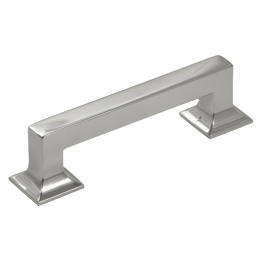 Sustainable Hickory Hardware 3-3 4 Satin Nickel Center-to-Center Studio Pull Versatile