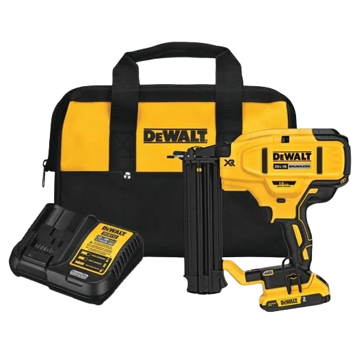 Elegant DEWALT 20V MAX XR 2-1 8 18-Gauge Cordless Brad Nailer Kit Sustainable