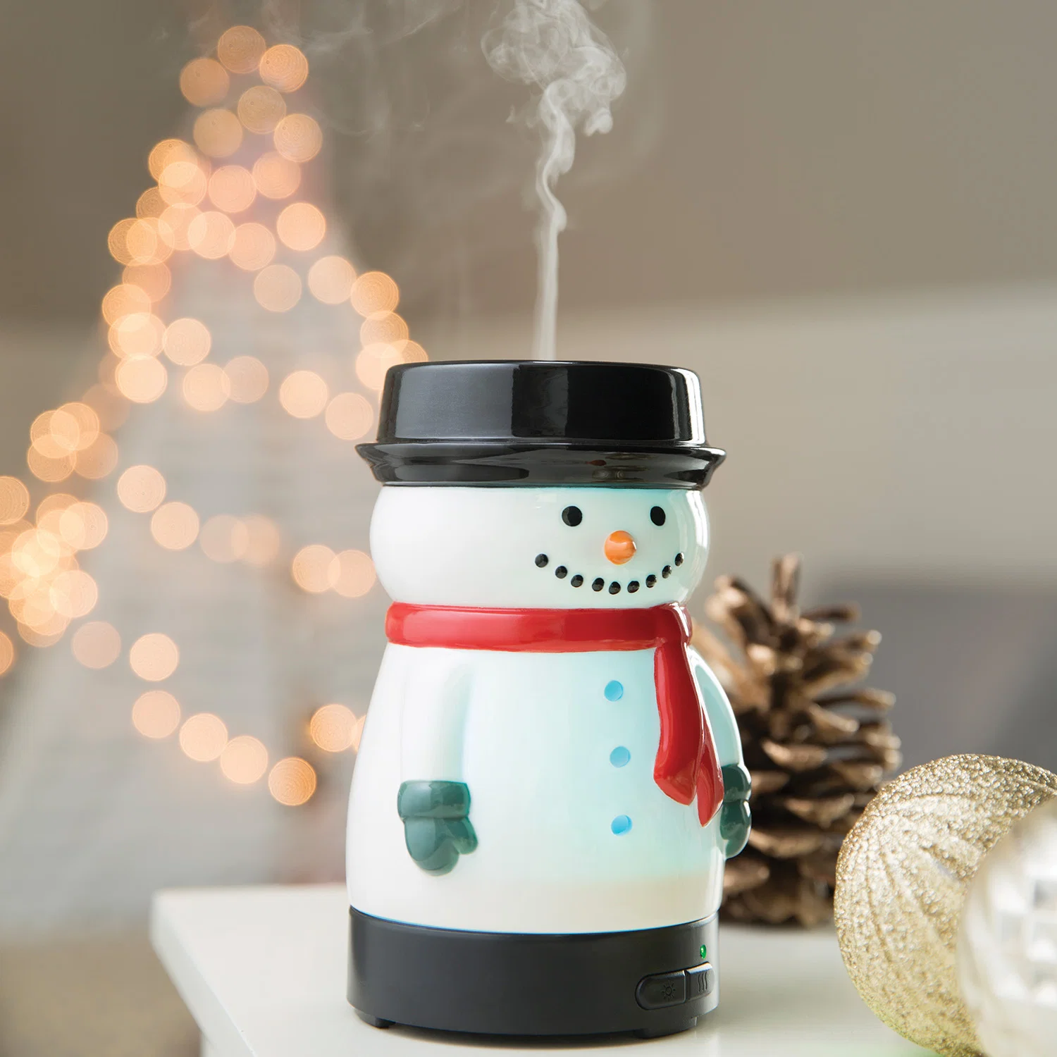 Responsible Candle Warmers Medium Snowman Diffuser Innovative