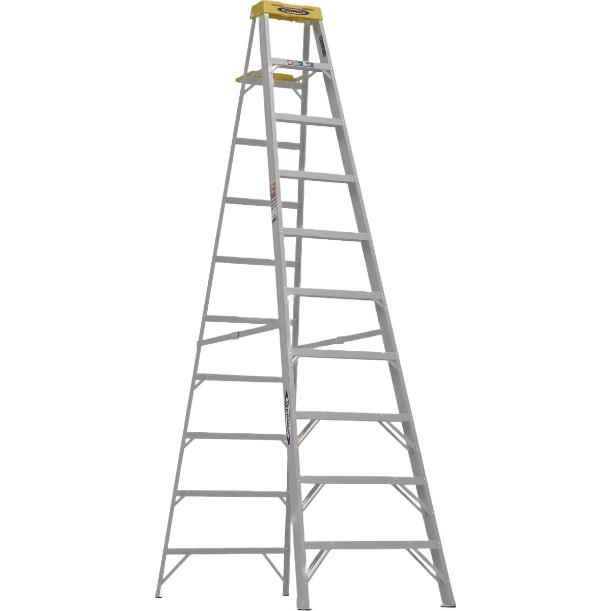High-Grade Werner 10 Foot Aluminum Step Ladder Exceptional