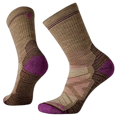 Consistent Smartwool Women's Large Fossil Hike Light Cushion Crew Socks Fashionable