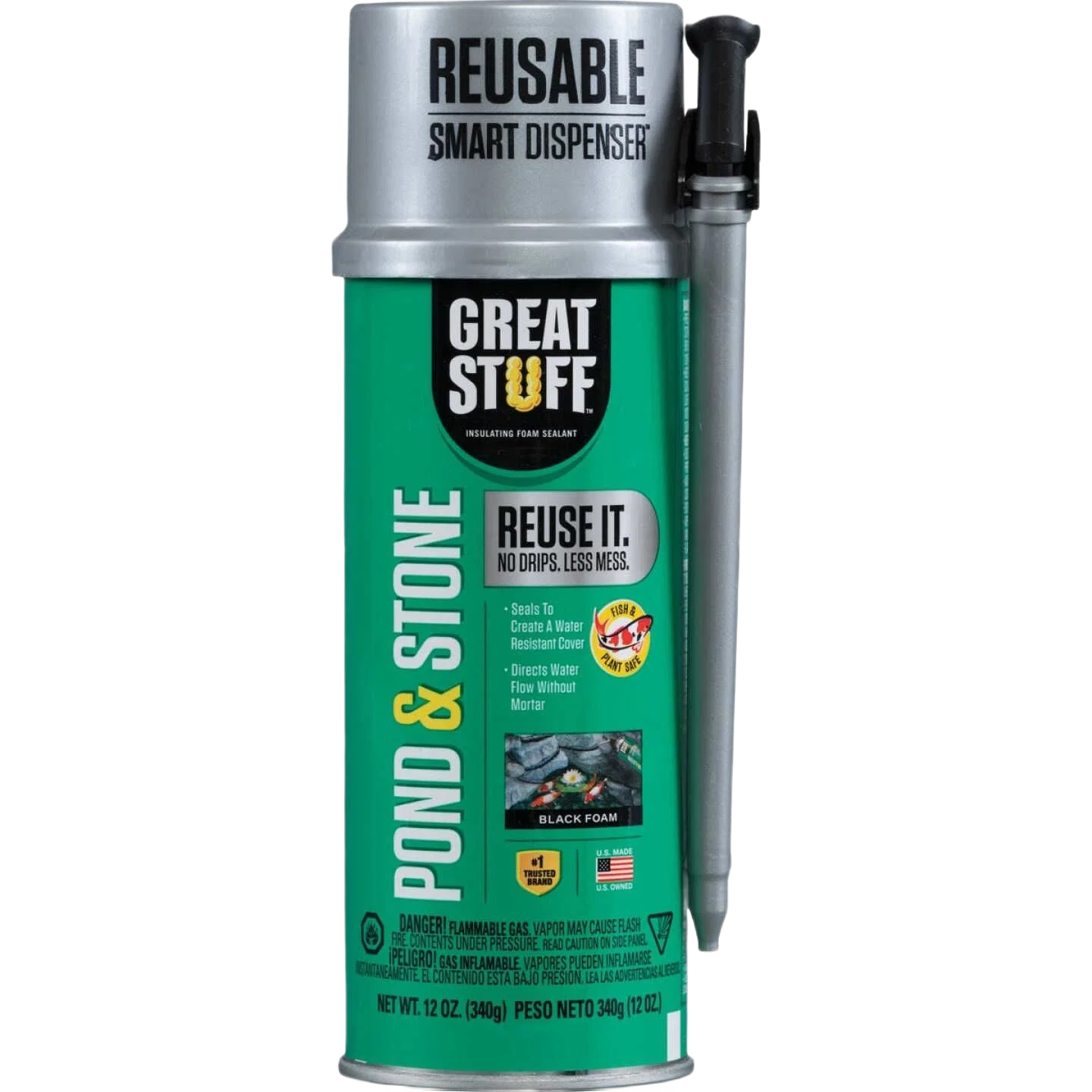 Practical GREAT STUFF Pond Stone Sealant 12 oz. Modern
