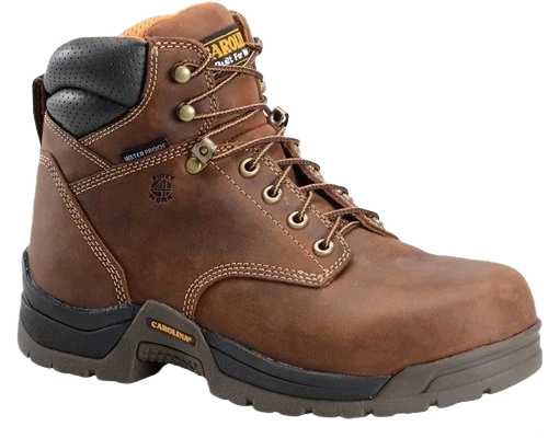 Modern Carolina Men's Bruno Lo Dark Brown Waterproof Broad Toe Boots Size 12EE Premium Material