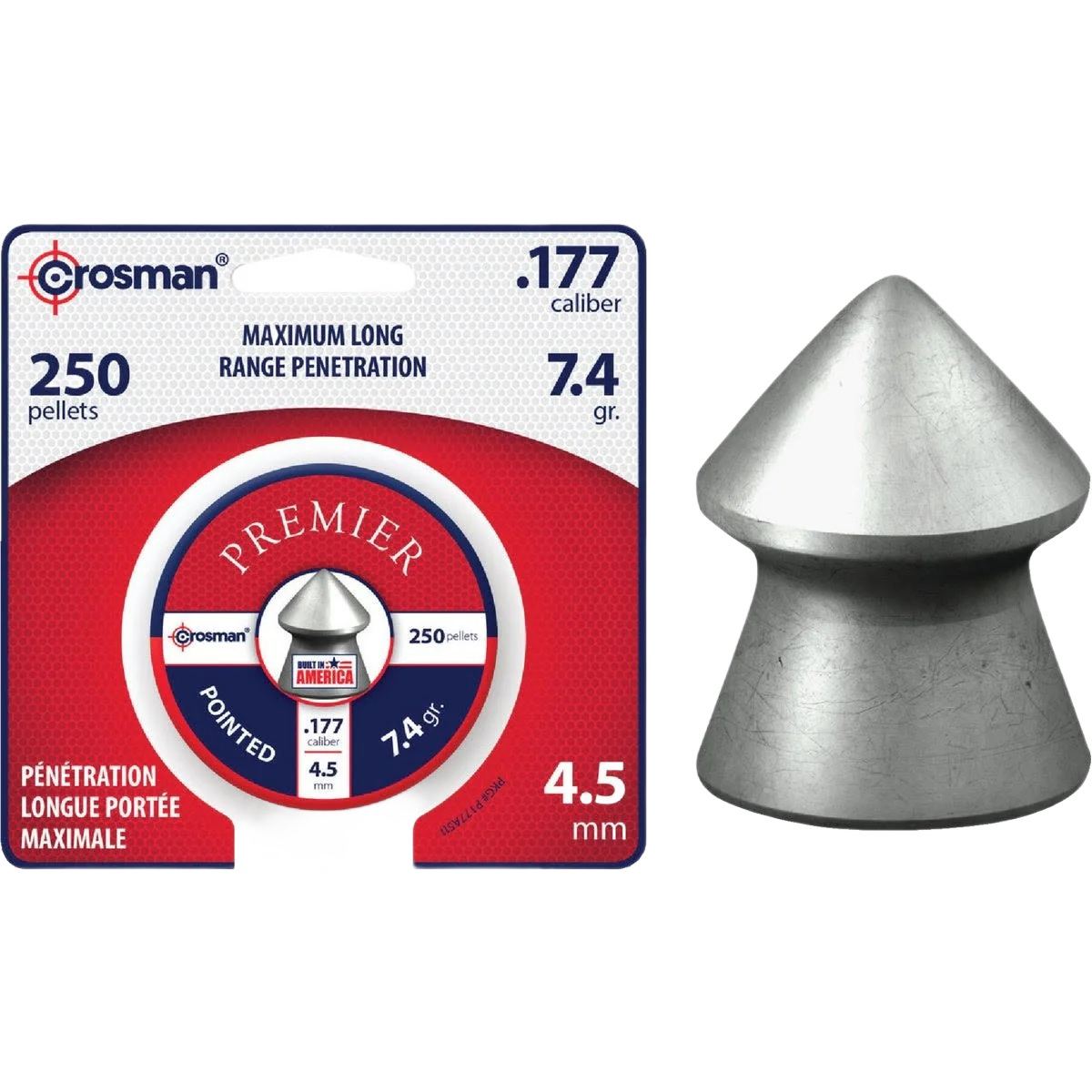 Prestigious Crosman Premier Air Gun Pellet Ammunition Detailed