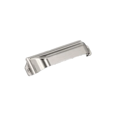 Flexible Amerock Haven 3 or 3-3 4 Center-to-Center Satin Nickel Cabinet Cup Pull Specialty