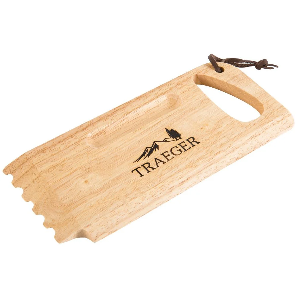 High-Performance Traeger Wooden Grill Grate Scraper 10.6 in. User-Friendly