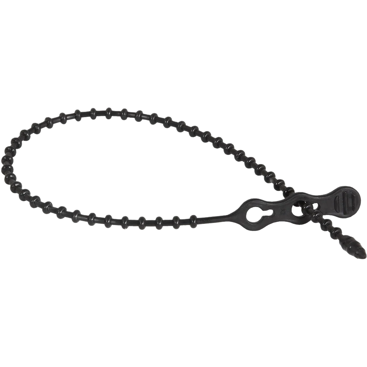 Trendy Gardner Bender 12 In. x 1 4 In. Black Beadle Cable Tie 15-Pack Smart