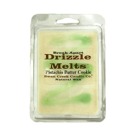 Enhanced Swan Creek Pistachio Butter Cookie Drizzle Melts 6-Pack Detailed