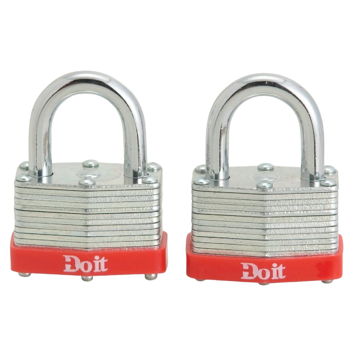 Proven Do it Warded Steel Keyed Padlocks 2-Pack Powerful