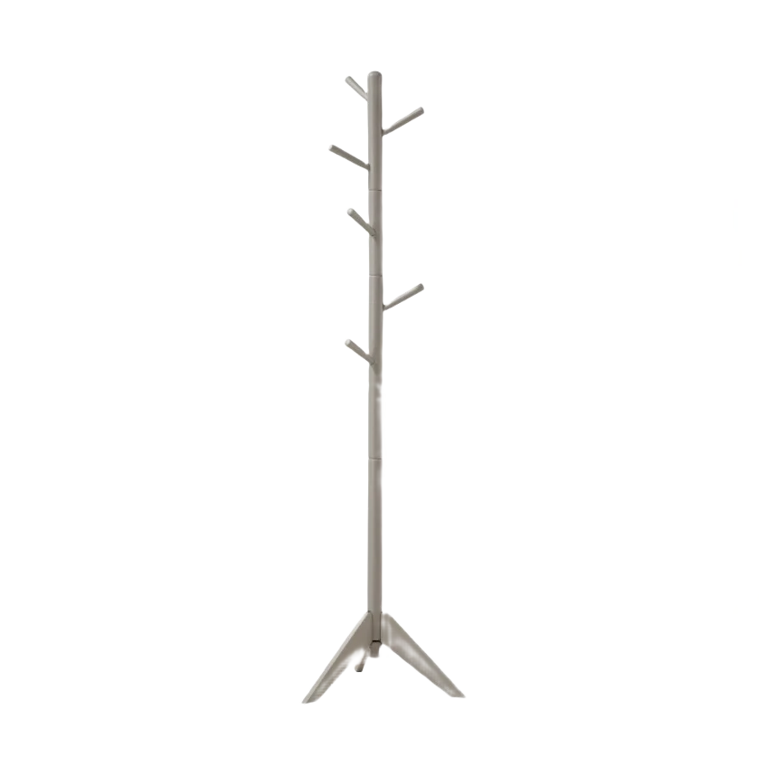 Powerful Coaster Furniture Grey Coat Rack with 6 Hooks 71.75 in. High-Quality