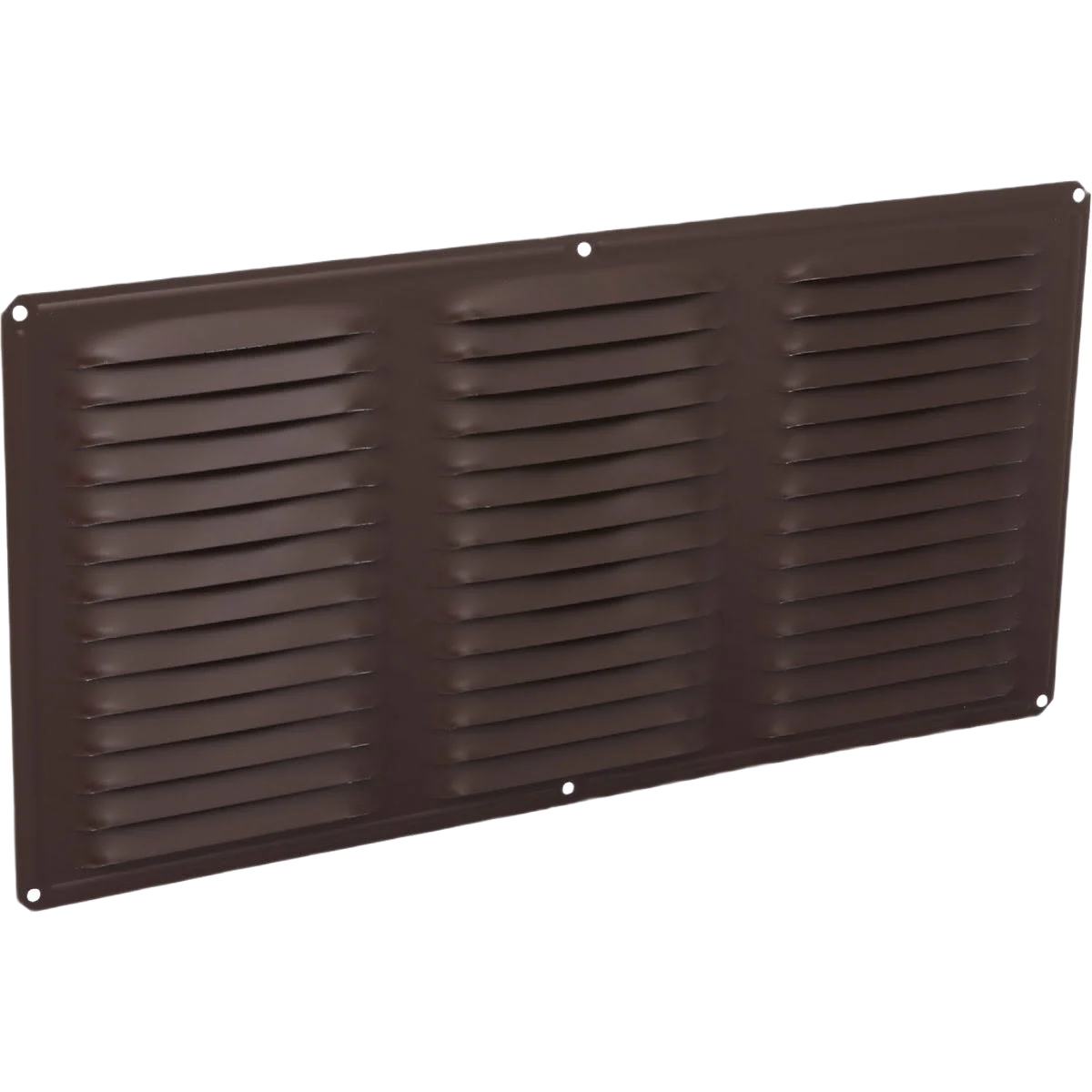 Advanced Air Vent Brown Aluminum Under Eave Vent 16 In. x 8 In. Prestigious