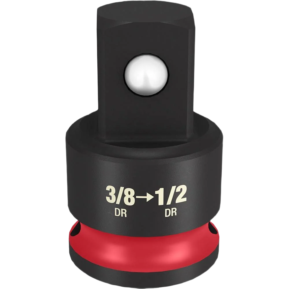 Fine Crafted Milwaukee SHOCKWAVE™ Impact Duty™ 3 8 Drive 1 2 Socket Adapter Lightweight
