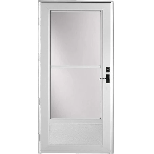 Consistent Provia Deluxe 399 Self-Store 36 in. Storm Door Snow Mist Fashionable