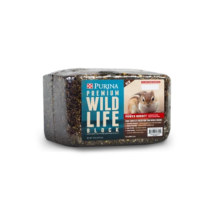 Authentic Purina Premium Wildlife Block 20 lb. Outstanding