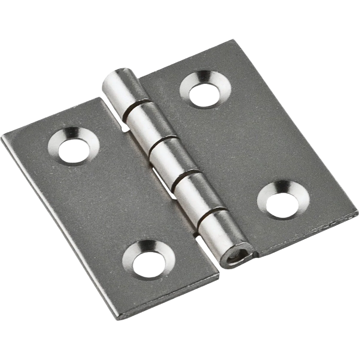 Organic National Hardware 1 X 1 Satin Nickel Broad Hinge 4-Pack Smart