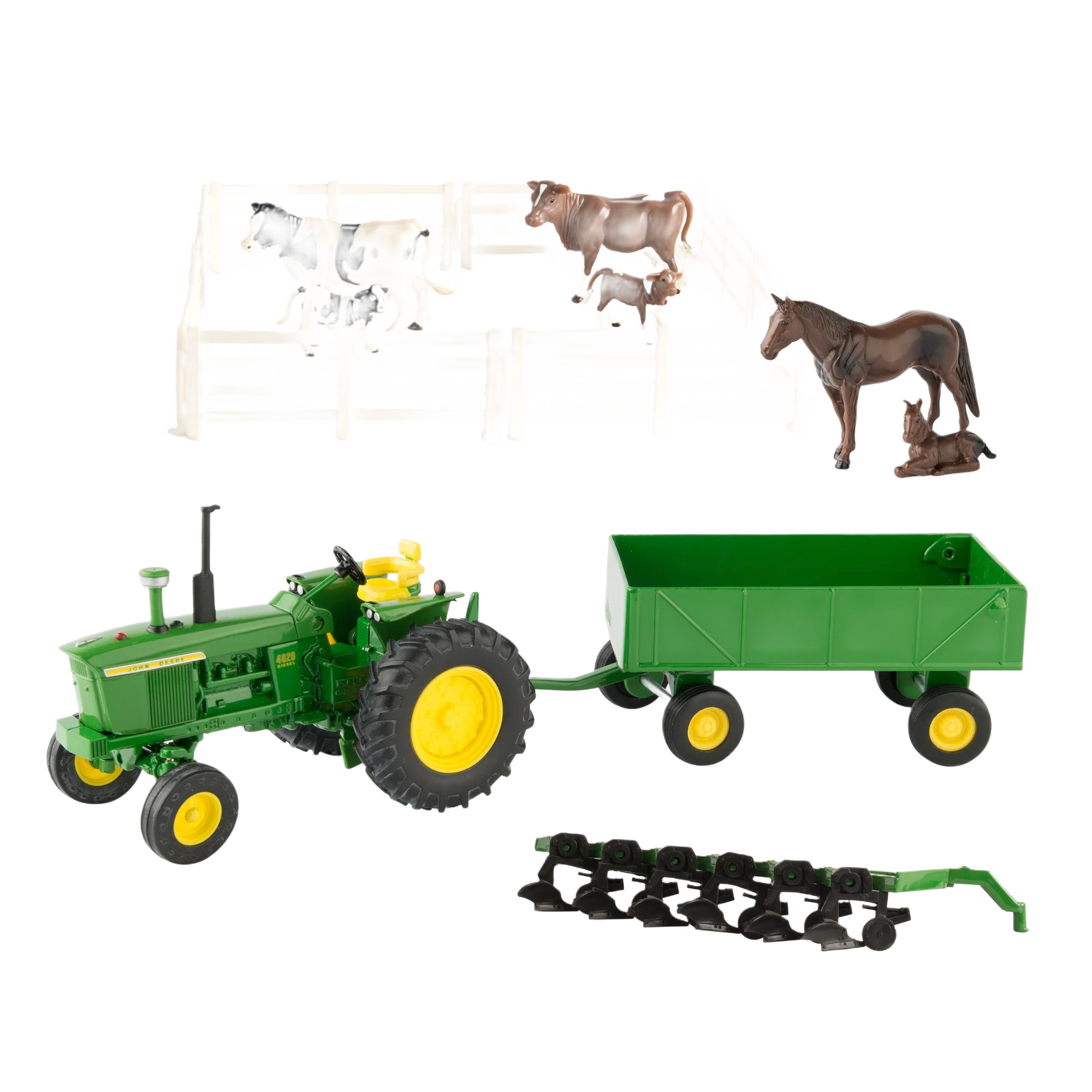 Safe John Deere 1 32 Scale Farm Toy Value Set Powerful