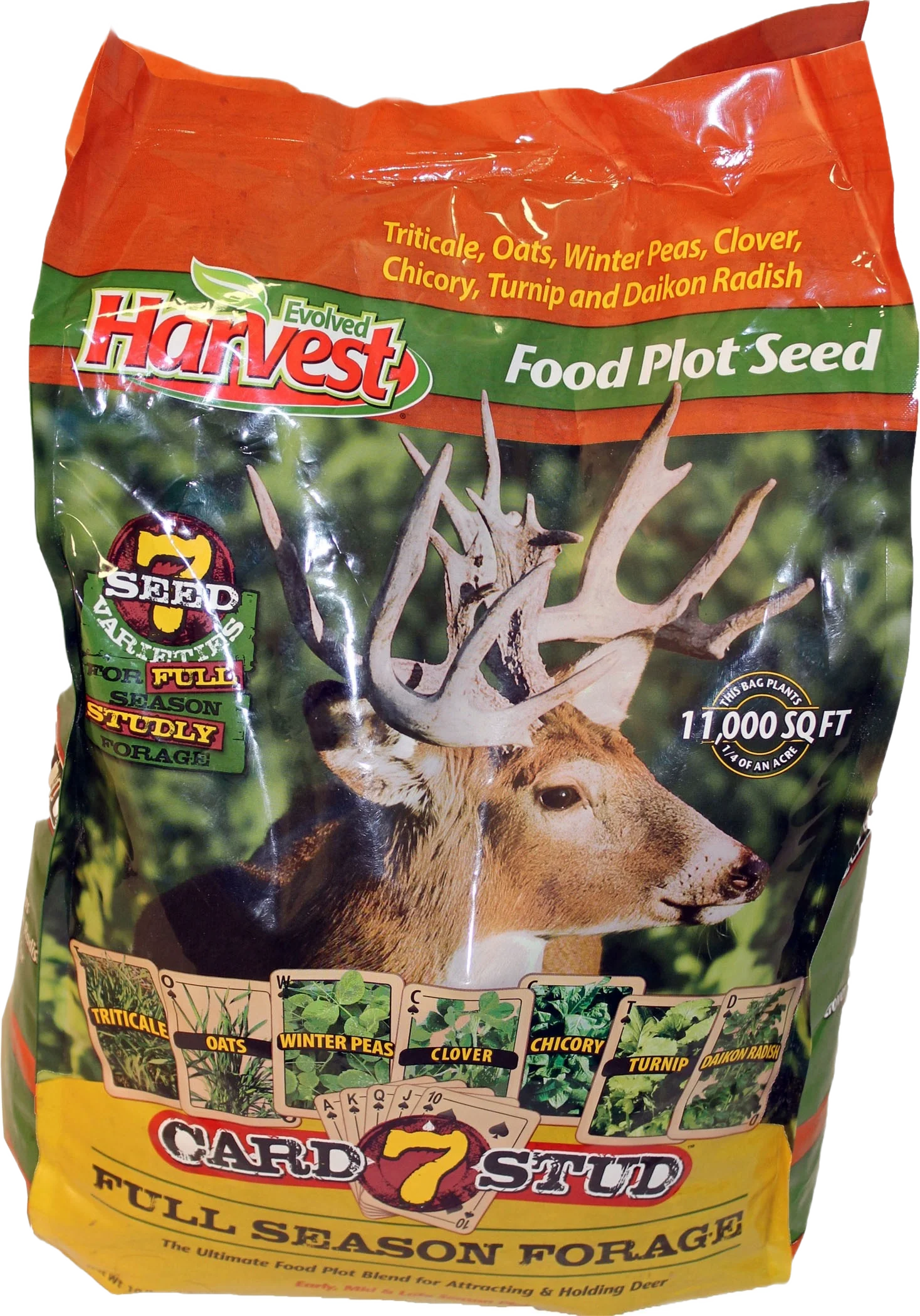 Luxury Evolved 7 Card Stud Food Plot Seed 10 lb. Relaxed