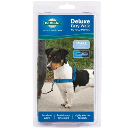 Premium Material PetSafe Small Gray Deluxe Easy Walk Harness Efficient