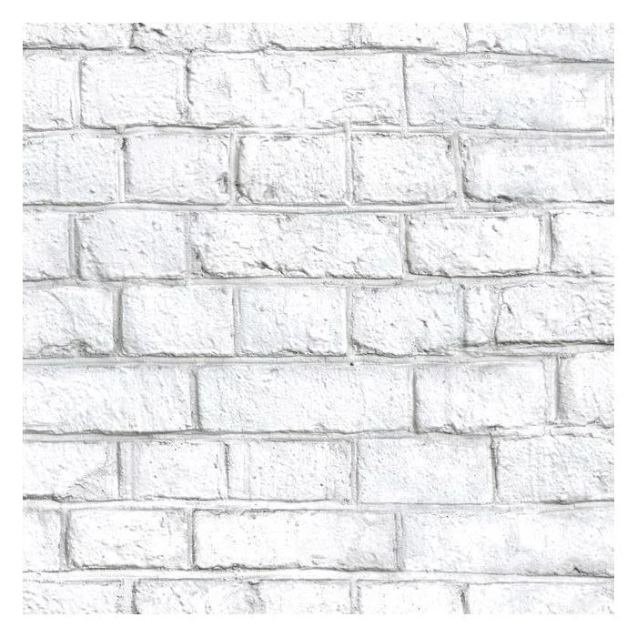 Optimized RoomMates Whitewash Brick Peel Stick Wallpaper Powerful