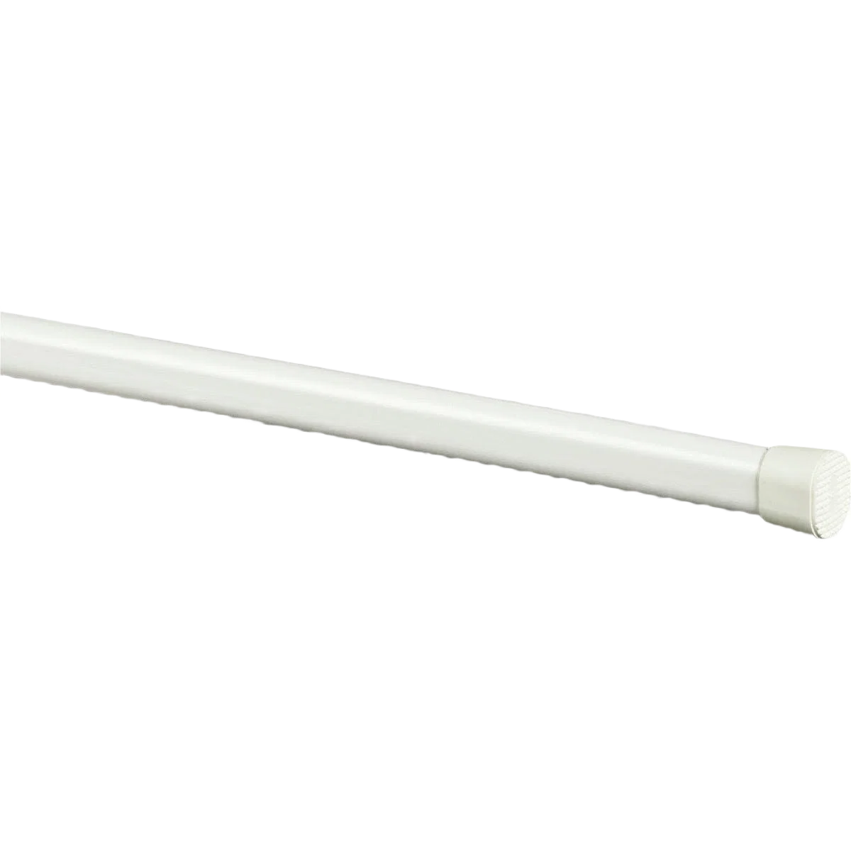 Stylish Kenney White Hansen Oval Spring Tension Rod 48 to 84 in. Certified