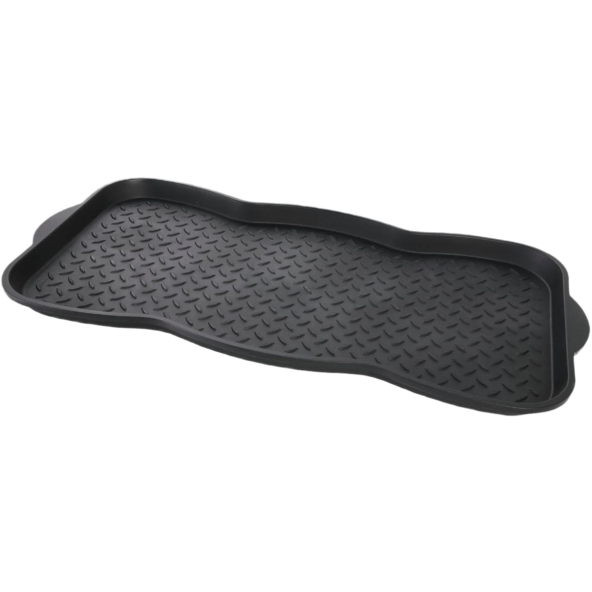 Specialty Do it Black Recycled Plastic Contoured Boot Tray 15 x 30 in. Organic