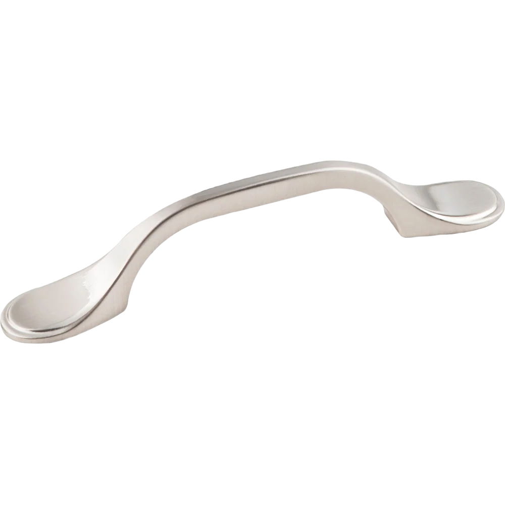 Safe Hardware Resources 3 In. CC Kenner Pull Satin Nickel Sophisticated