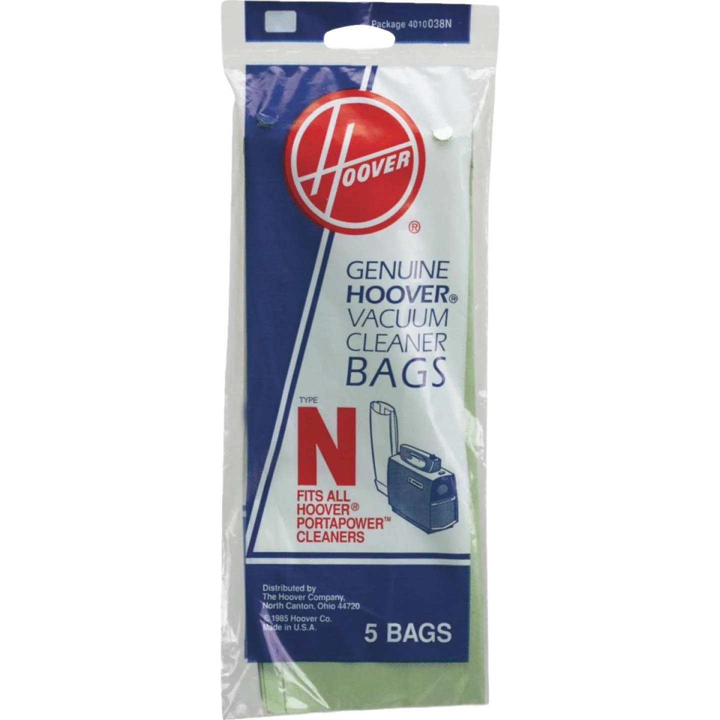Easy-to-Use Hoover Type N Vacuum Bag 5-Pack Carefully Designed