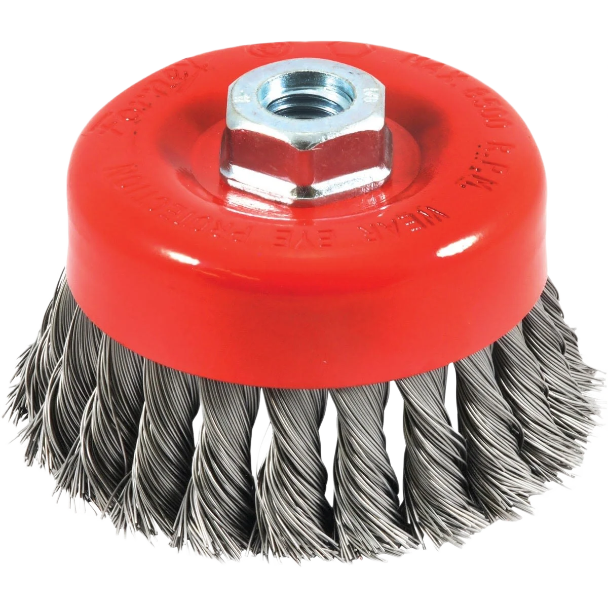 Professional Forney 4 In. Knotted Angle Grinder Wire Brush Sustainable