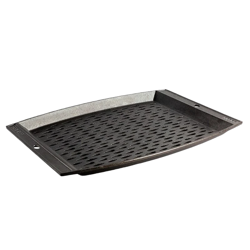 Fast Lodge Seasoned Cast Iron Grill Topper 15 x 12 in. Contemporary