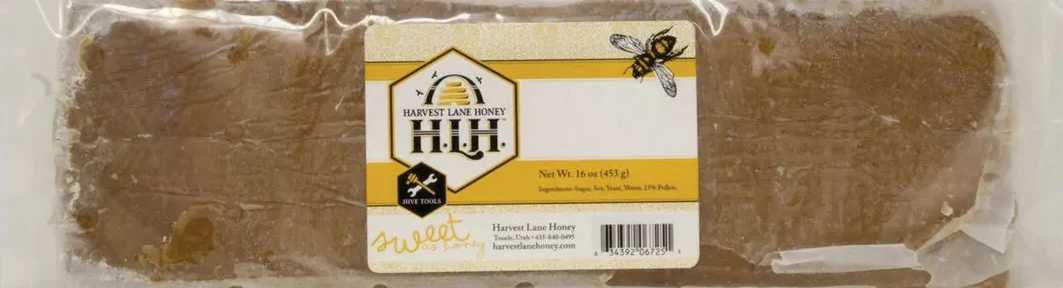 Easy-to-Use Harvest Lane Honey 1 Lb. Pollen Pattie Bee Feed Official