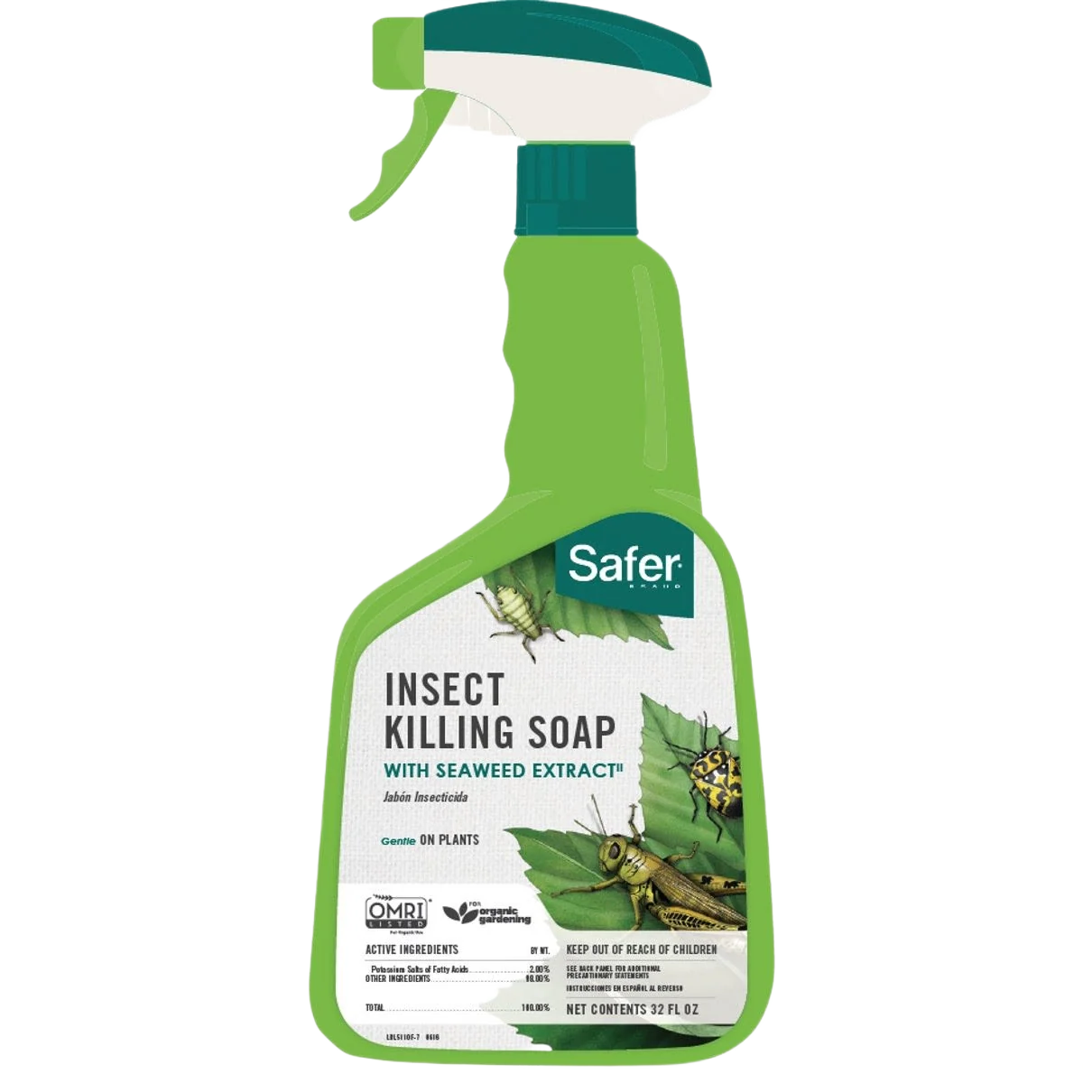 Prestigious Safer Insecticidal Soap Insect Killer Spray 32 oz. Next-Generation