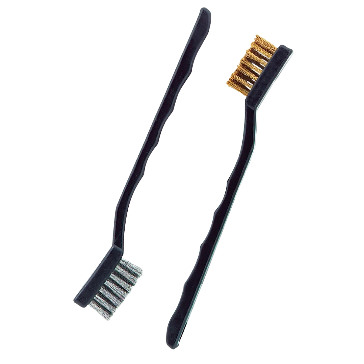 Recyclable Do it Brass Stainless Steel Bristle Utility Brushes 2 Pack Green