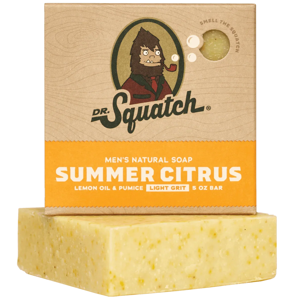 Functional Dr. Squatch Bar Soap - Summer Citrus Secure