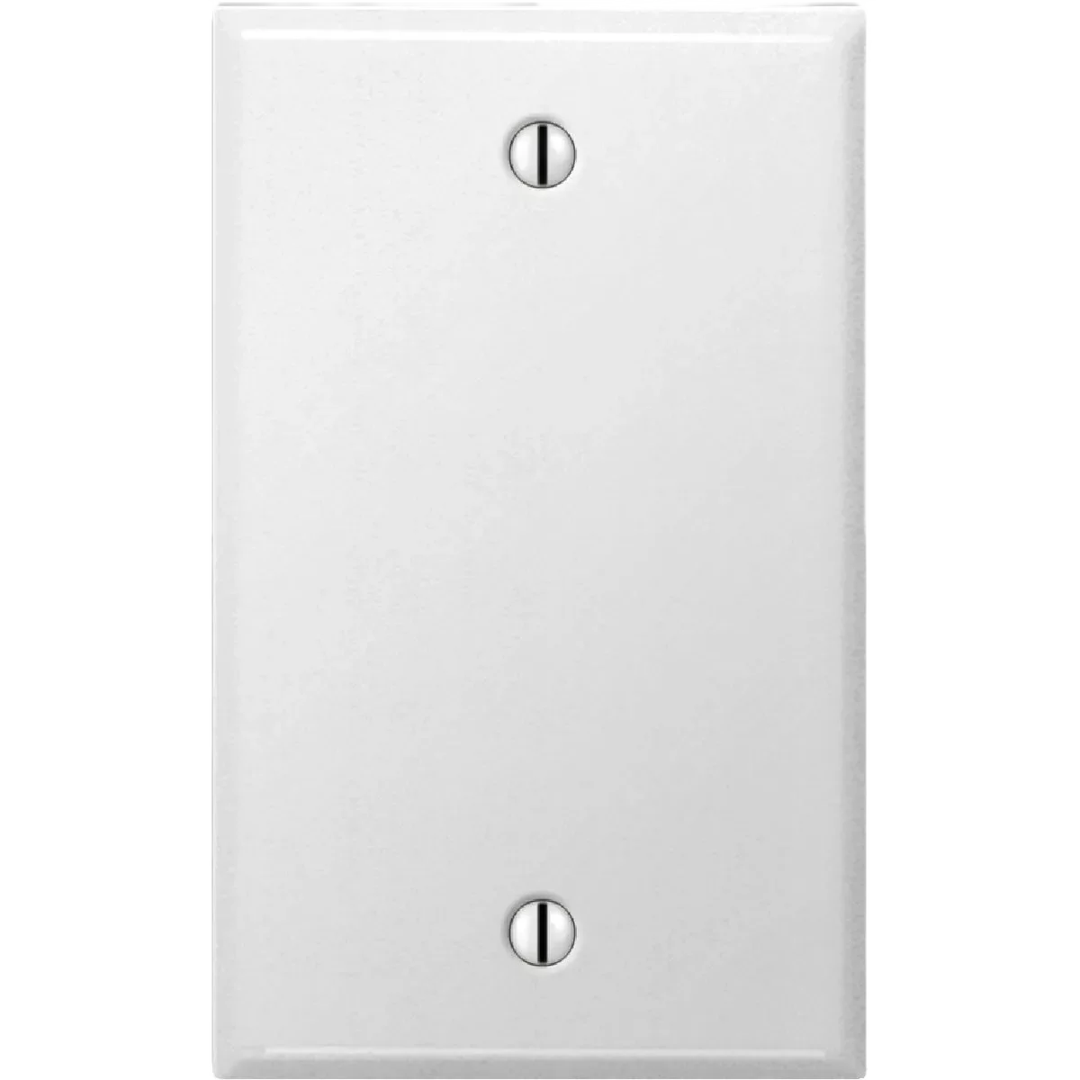 Optimized Amerelle 1-Gang Standard Stamped Steel Blank Wall Plate Smooth White Premium Material