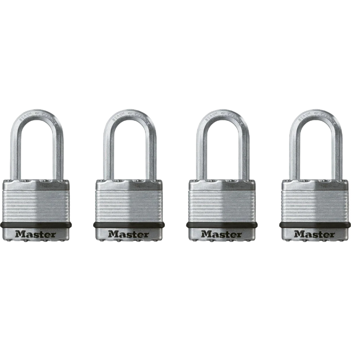Original Master Lock 1-3 4 In. Wide Magnum Keyed Alike Padlock 4-Pack Traditional
